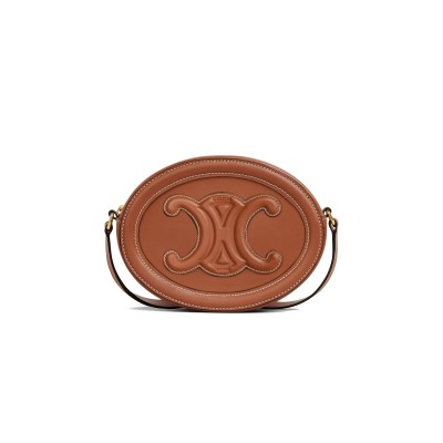 CELINE SMALL CROSSBODY IN TRIOMPHE SMOOTH COWHIDE 10I703DPQ.04LU (16*12.5*4cm)